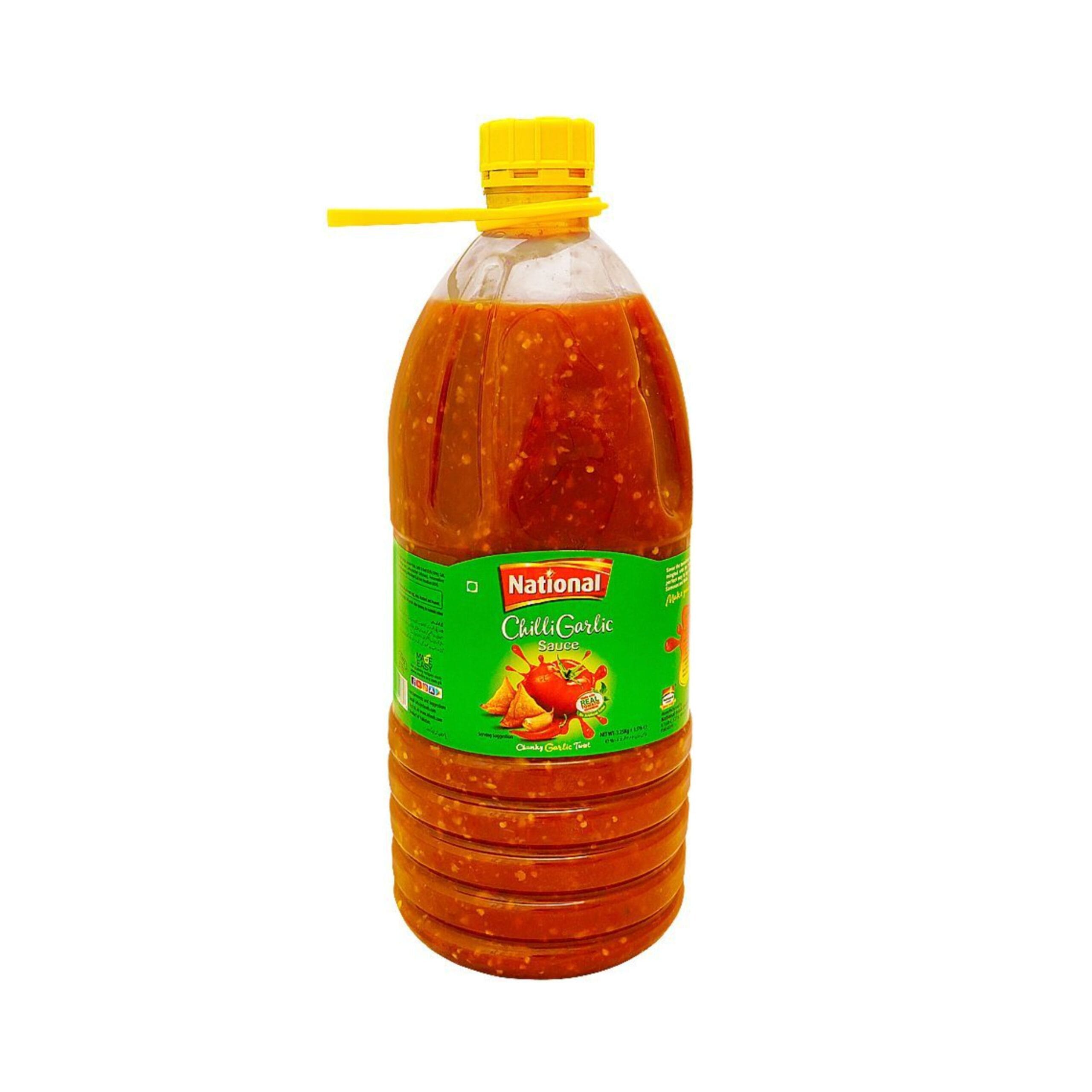 National Chilli Garlic Sauce Main National Chilli Garlic Sauce - Bottle