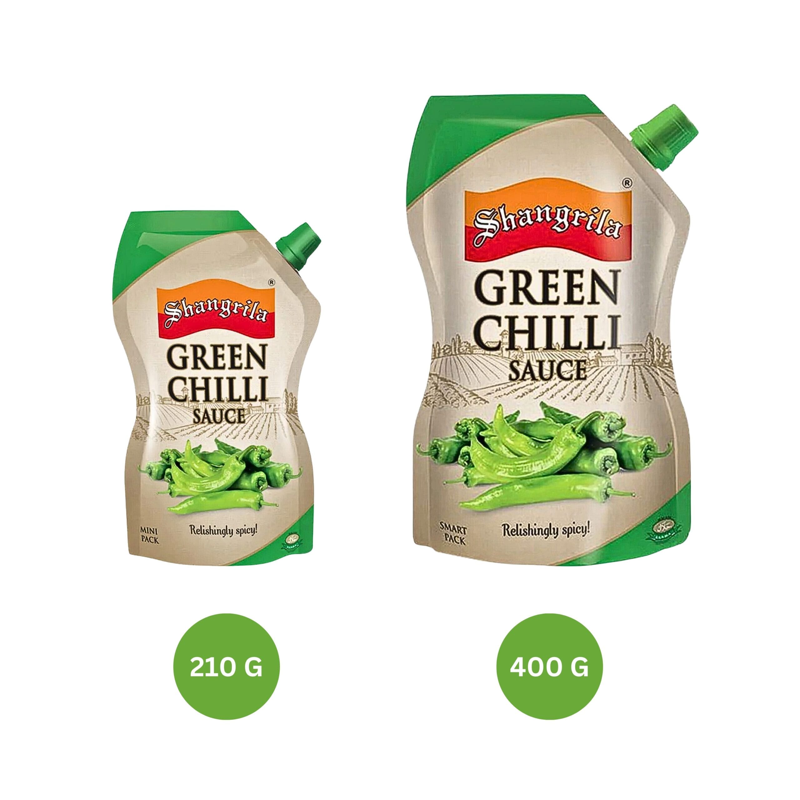 Shangrila Green Chilli Sauce . Shangrila Green Chilli Sauce