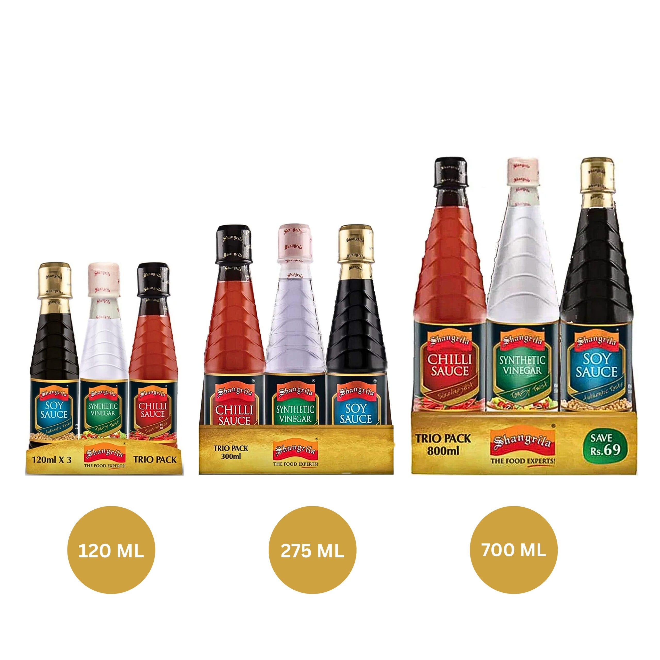 Shangrila Sauces - Trio Pack . Shangrila Sauces - Trio Pack