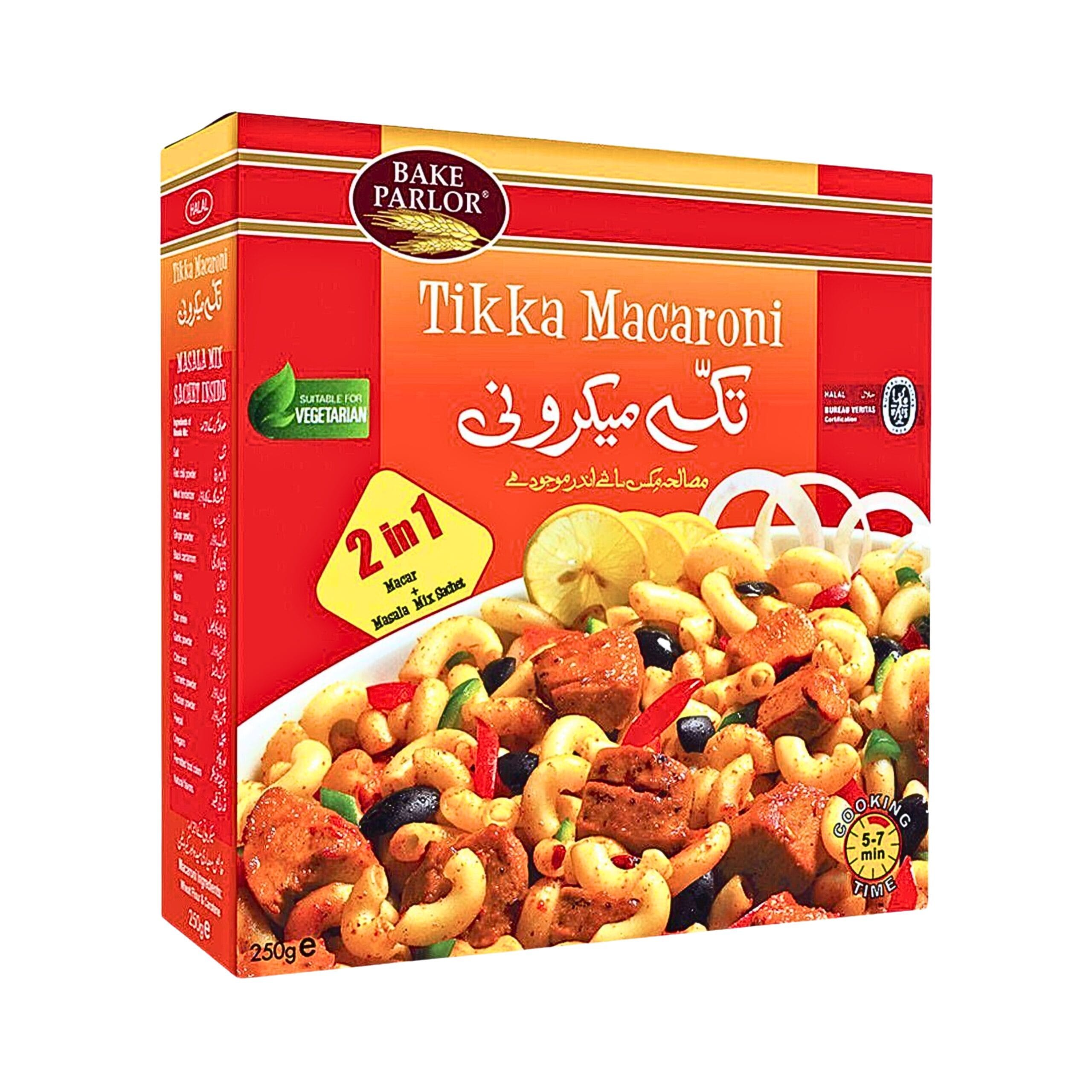 Bake Parlor Tikka Macroni . Bake Parlor Tikka Macroni