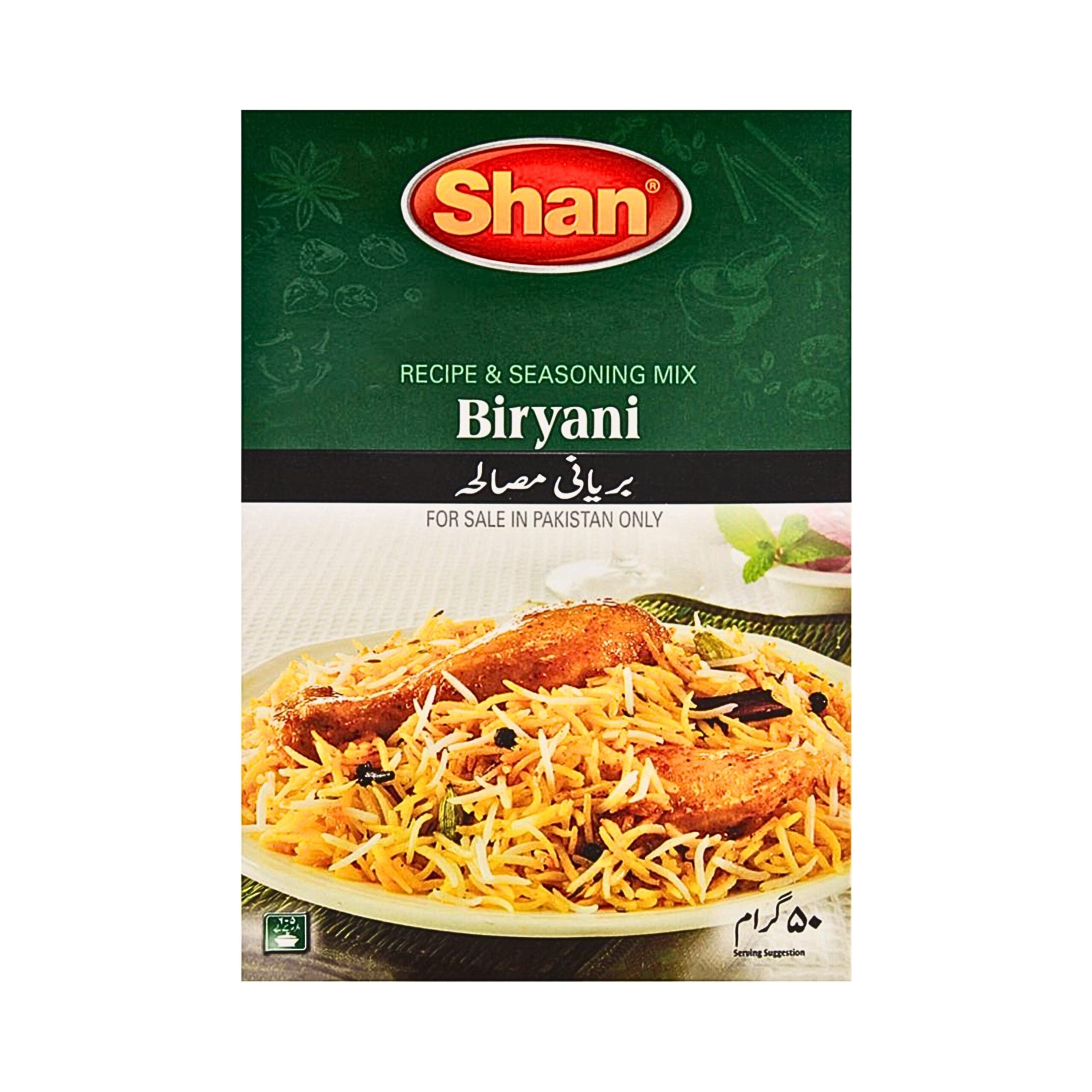 Shan Biryani Recipe & Seasoning Mix